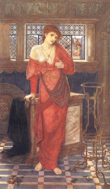 John Melhuish Strudwick Isabella oil painting picture